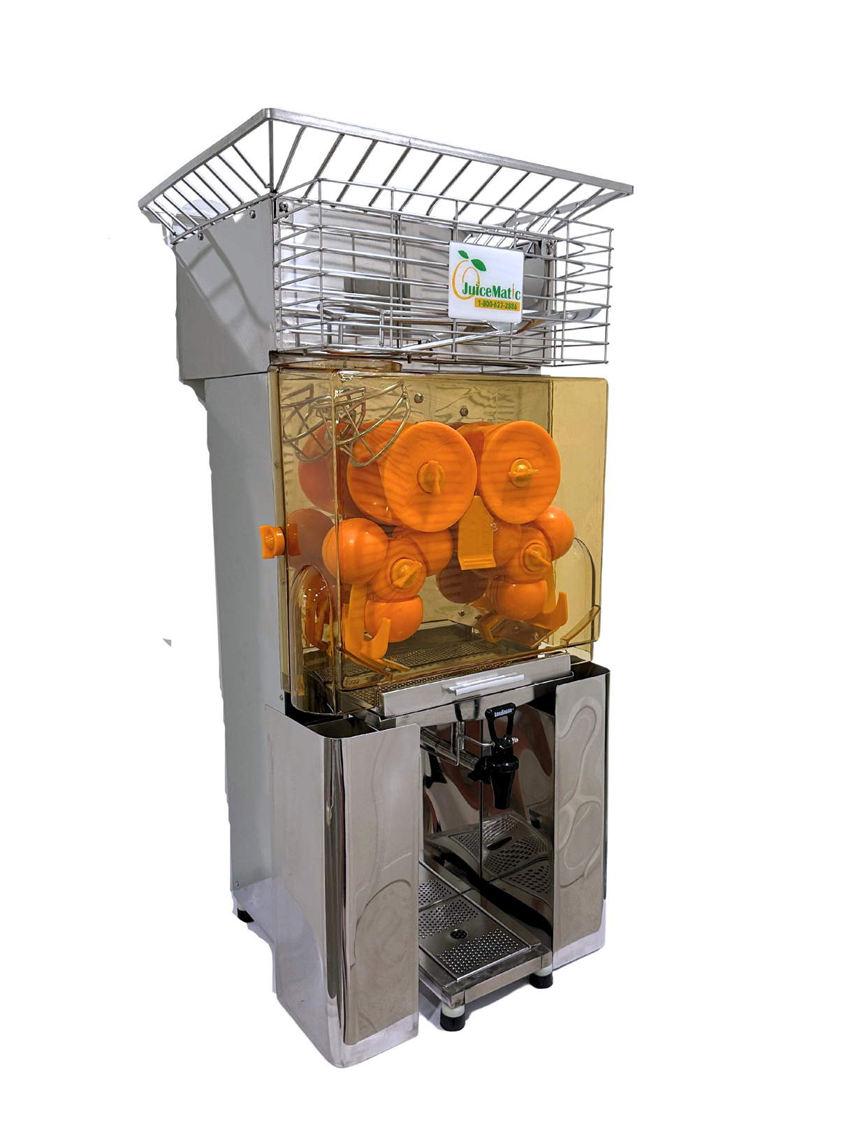 JM30 Automatic Feed Citrus Juicer Self Serve Tap