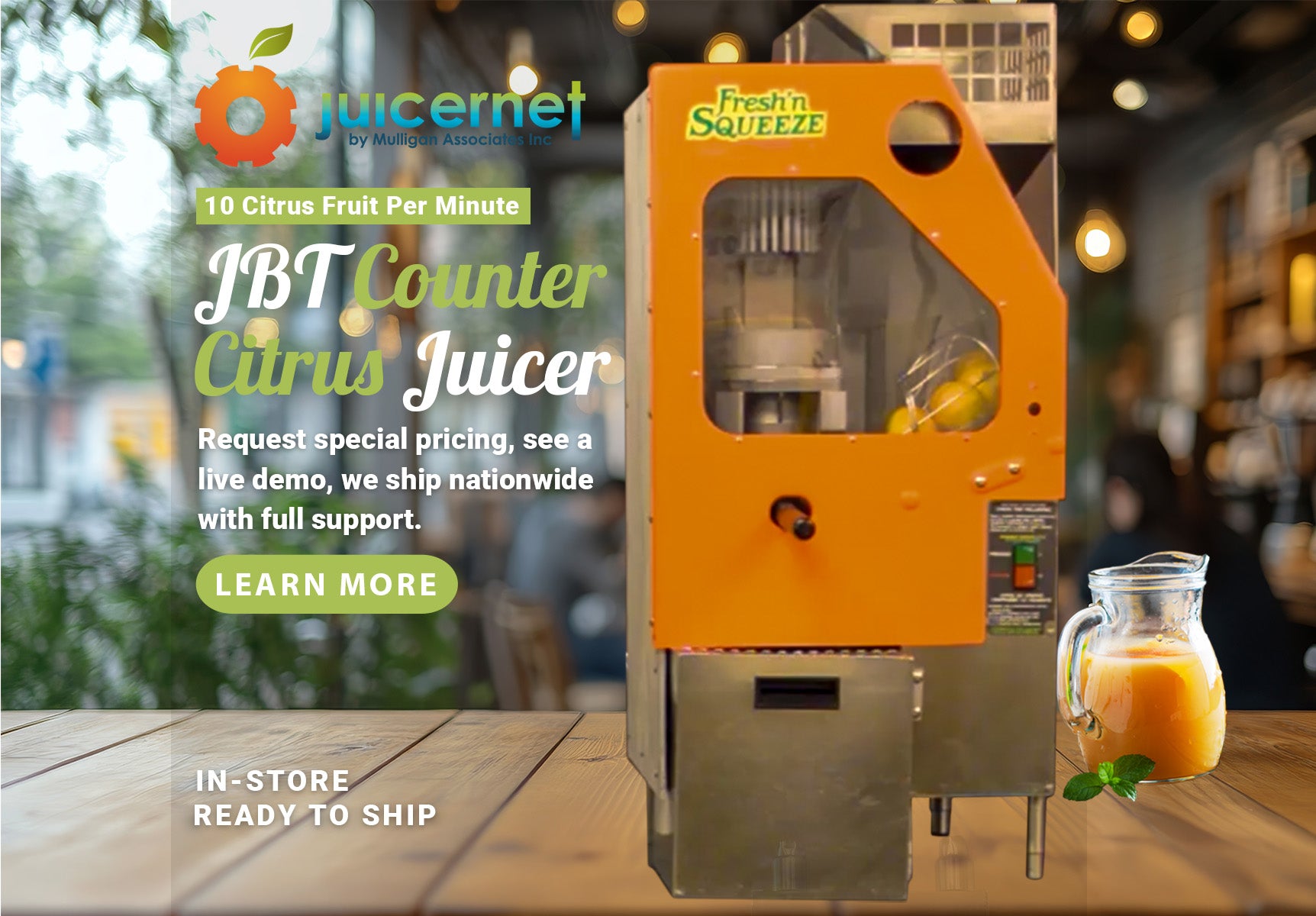 JBT Counter Citrus Juicer (CJ) *Refurbished – Shop Juicernet